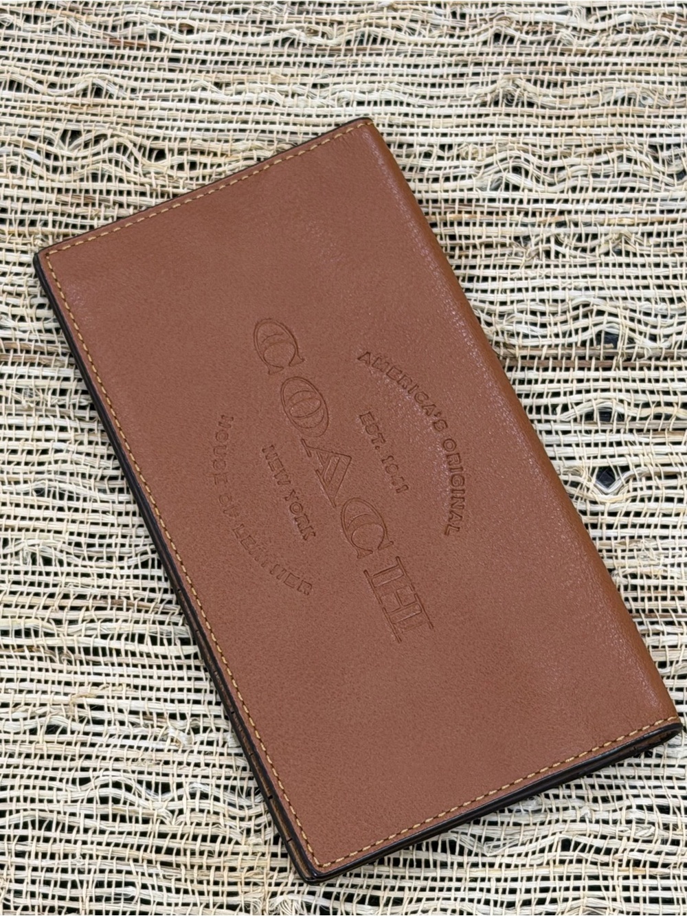 Coach 1941 NY House of Leather Long Wallet